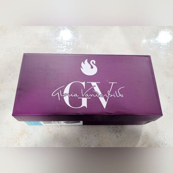 Gloria Vanderbilt Women's 10 Debbie Stretch Knit Flat Lightweight Navy Blue NIB - Picture 8 of 8